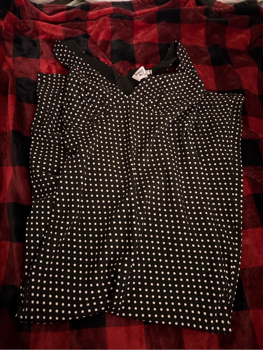Princess Polly Nellie Black & White Polka Dot Maxi Dress